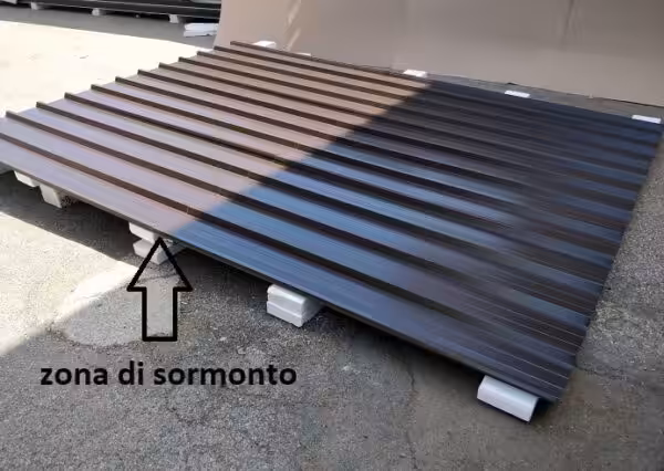 zona sormonto lamiera grecata