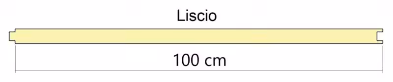 pannello coibentato parete lamiera liscia