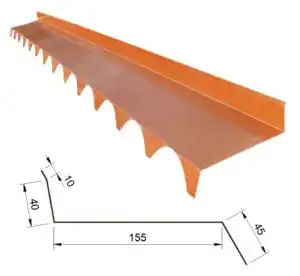 colmo monofalda rosso coppo