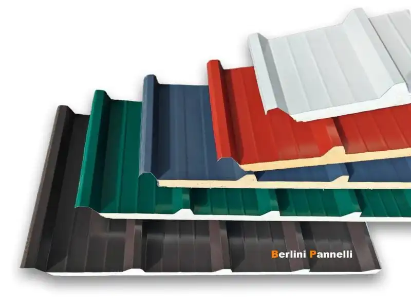 Pannelli Coibentati grecati tetto